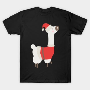 Christmas llama T-Shirt